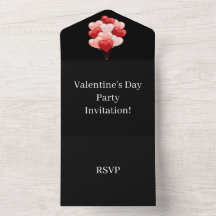 Crear su propio Fiesta El día de San Valentín RSVP