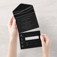 Dazzle Me Moda Wedding Save the Date