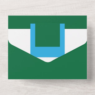 Invitación Todo En Uno Descubre la combinación perfecta de verde, azul cl