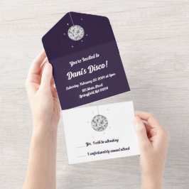 Invitación Todo En Uno Discoteca