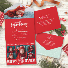 Invitación Todo En Uno El mejor regalo de la historia de 6 festividades d