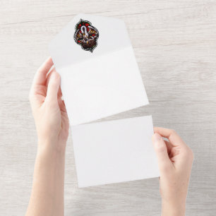 Invitación Todo En Uno El pelícano en su piedad Símbolo eucarístico