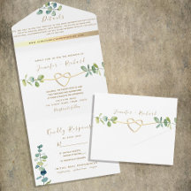 Elegante Eucalyptus Greenery Boda