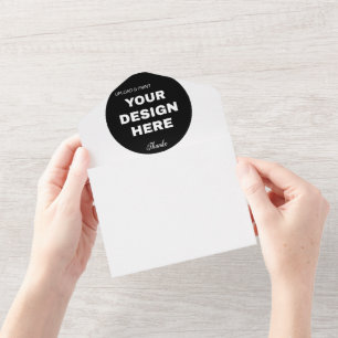 Invitación Todo En Uno Elegante, Minimalista y Esbelto Logotipo de Código