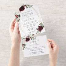 Elegantes Navidades Boda de Invierno