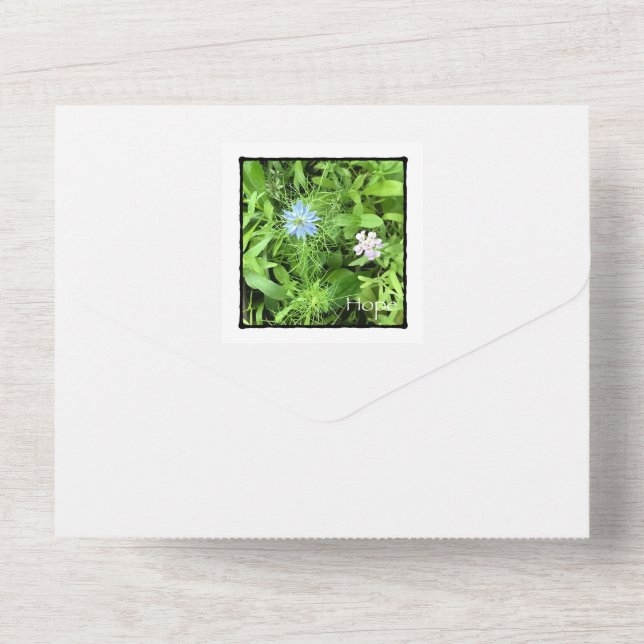 Invitación Todo En Uno Esperanza (Reverso )