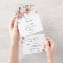 Floral todo en una boda
