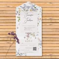 Flores Silvestres Bohemias Delicadas Blancas Códig
