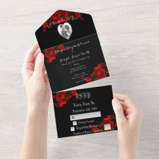 Invitación Todo En Uno Hasta que la muerte nos haga participar a todos en
