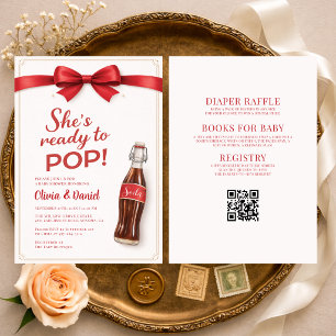 Invitación Todo en uno Listo para explotar Soda parejas Baby 