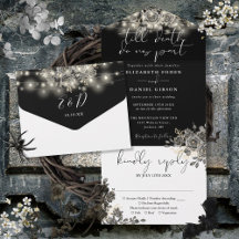 Luces de Cadena Florales Doradas y Blancas Góticas