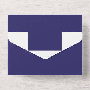 Invitación Todo En Uno Mejore su decoración en casa con un azul elegante