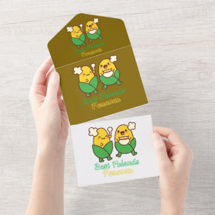 INVITACIÓN TODO EN UNO MEJORES AMIGOS POR SIEMPRE, DIVERTIDO, REGALOS, ME
