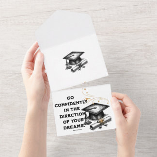 Invitación Todo En Uno Motivación del tapón retro Minimalista vintage