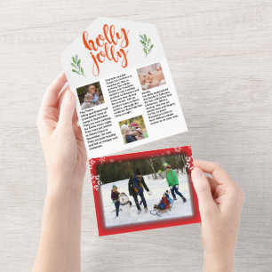 Invitación Todo En Uno Noticias de actualización de familia 🎄 foto de Na