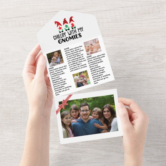 Invitación Todo En Uno Noticias de actualización de familia 🎄 foto de Na (desgarro)