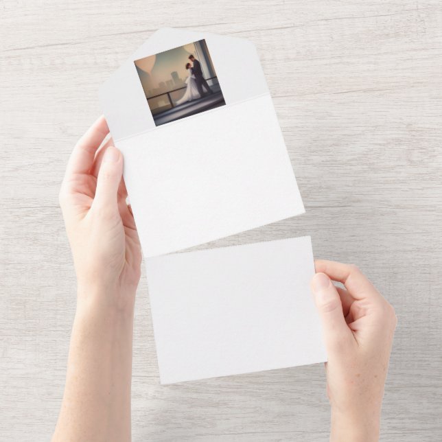 Invitación Todo En Uno Pareja amorosa (desgarro)