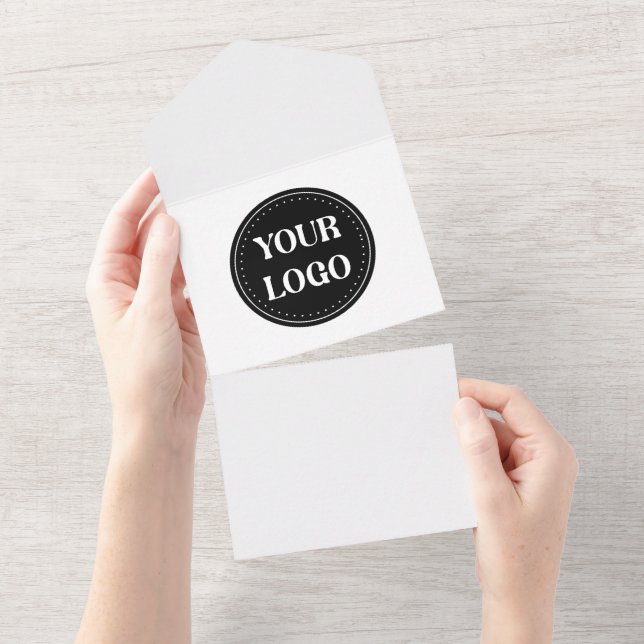 Invitación Todo En Uno Personalizado, elegante, moderno y mínimo (desgarro)