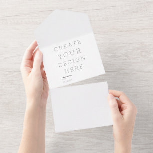 Invitación Todo En Uno Personalizado Todo en Uno