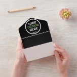 Invitación Todo En Uno personalizado, único, elegante y minimalista<br><div class="desc">Este diseño es accesible para todos. Siéntase libre de personalizar el logotipo,  las imágenes,  el texto y los colores según sus preferencias. Muchas gracias.</div>