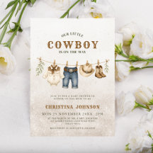 Todo en uno Ropa de Vaquero Pequeño para Baby Show