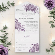 Rosas florales Dusty Mauve Boda