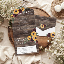 Rosas rusos de girasoles Boda de Wood String Light