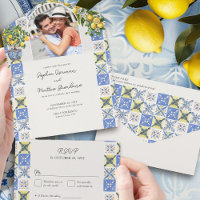 RSVP y Boda mediterráneo ruso de Lemon Grove