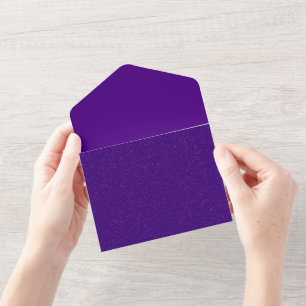 Invitación Todo En Uno Ruido púrpura todo en una sola boda - Personalizar