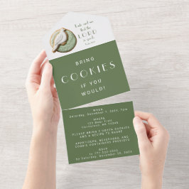 Invitación Todo En Uno Saber y ver que el Señor es bueno | Cookie Exchang