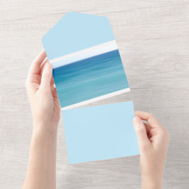 Invitación Todo En Uno Saludos de Serene