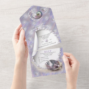 Invitación Todo En Uno Sinfonía de la Madre de las Perlas