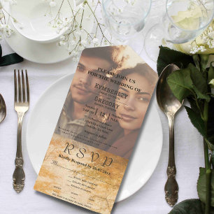 Invitación Todo En Uno Sitio web de fotos grandes de árboles del bosque d