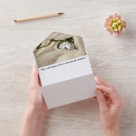 Invitación Todo En Uno Sobre