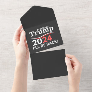 INVITACIÓN TODO EN UNO TRUMP 2024 - ¡VOLVERÉ!