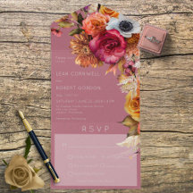 Vintage Boho Jewel & Pink Floral Dinner