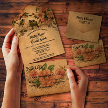 Vintage Retro Classic Watercolor Floral Boda