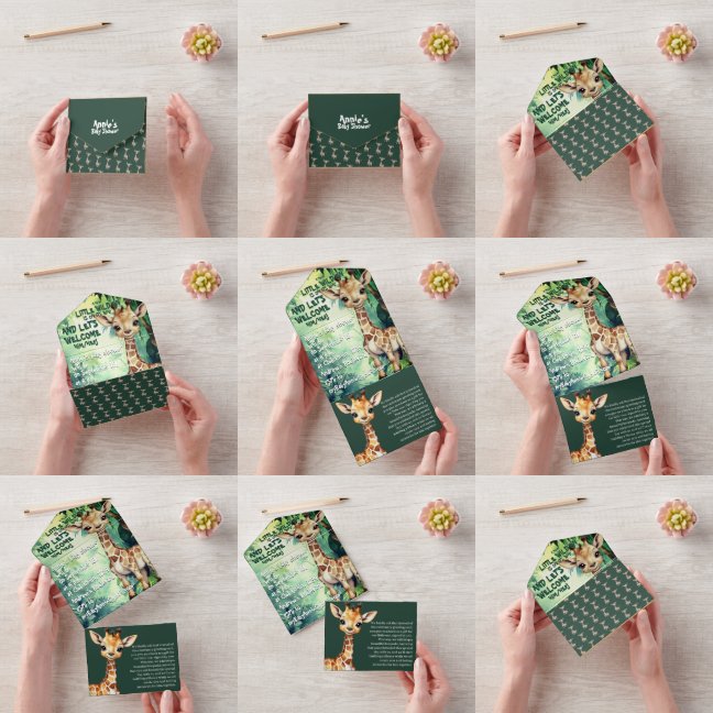 Wild Safari Adventure: Baby Shower único