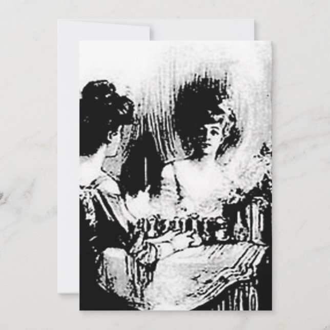 Invitación Todo Es Vanity Charles Allan Gilbert (Anverso)