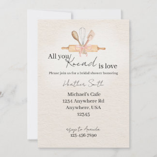 Invitación Todo lo que necesitas es amor