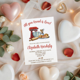 Invitación ¡Todo lo que necesitas es amor! Riego de regalos d
