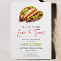 Todo lo que necesitas es amor y ducha de novia de 