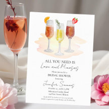 Todo lo que necesitas es amor y Mimosas | Bridal S