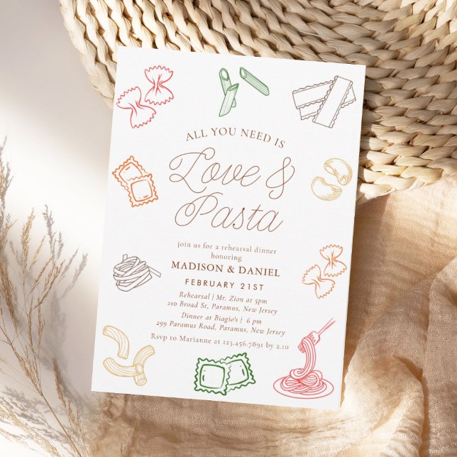 Invitación Todo lo que necesitas es una cena de ensayo de amo (Subido por el creador)