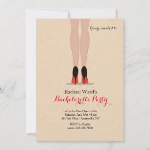 Invitación Todo lo que Necesitas es Zapatos