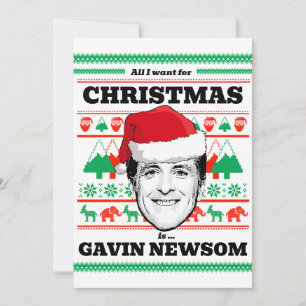 Invitación Todo lo que quiero para los Navidades es Gavin New