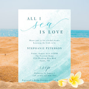 Invitación Todo lo que veo es amor Baño de mar Playa del Océa