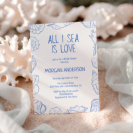 Invitación Todo lo que veo es amor Despedida de soltera