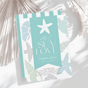 Invitación Todo lo que veo es amor Estrella de Mar Despedida