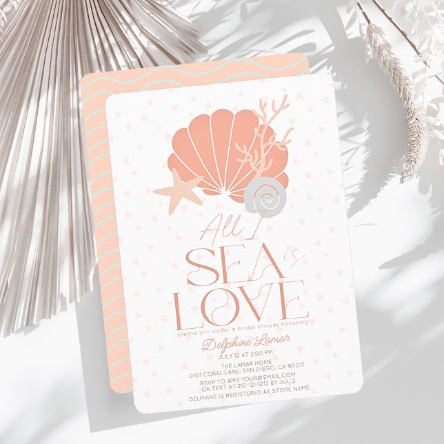 Invitación Todo lo que veo es amor Rosa Regadera de Despedida (Subido por el creador)